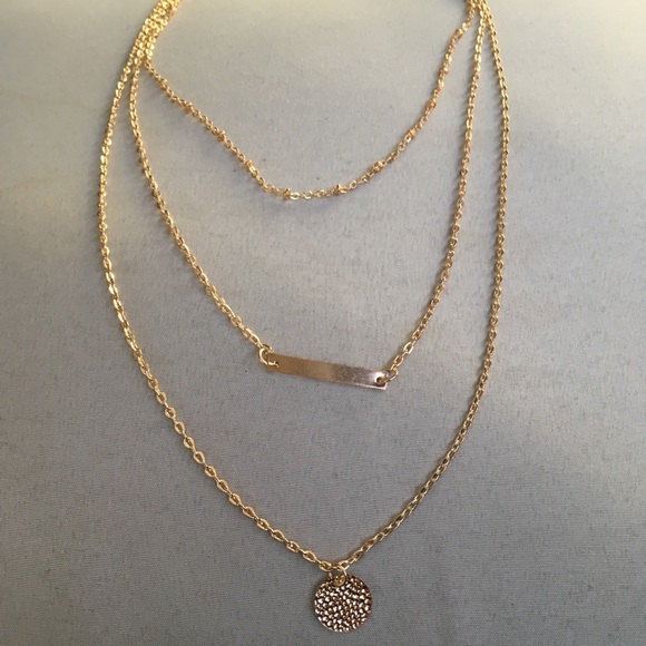 Layer Bar Necklace - Picture 5 of 6